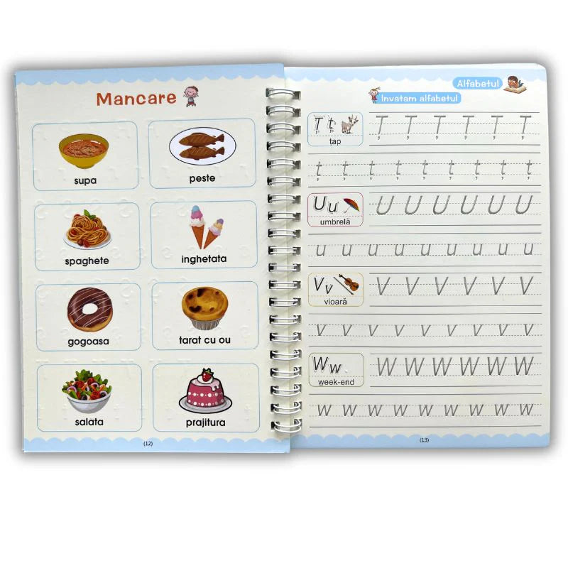 Creion Magic – Set 4 caiete reutilizabile